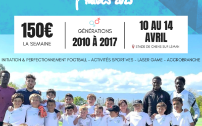 MANIFESTATION | STAGE FOOTBALL VACANCES PÂQUES 2023