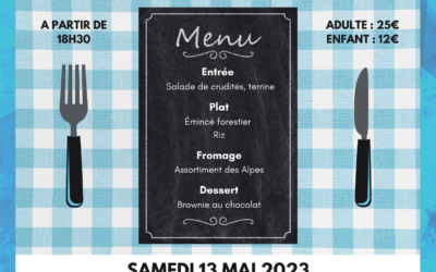 MANIFESTATION | REPAS DU CLUB TOTAL RÉGAL&rsquo;