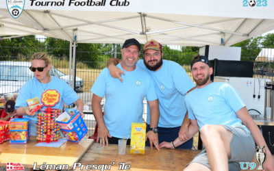 TOURNOI U9 | REMERCIEMENTS AUX BÉNÉVOLES