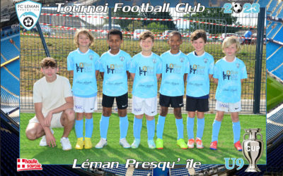 TOURNOI U9 | LE CLASSEMENT DES ÉQUIPES