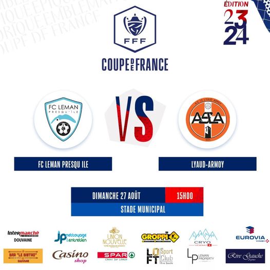 COUPE DE FRANCE | 1ER TOUR DE LA COUPE DE FRANCE DE FOOTBALL - FC Leman ...