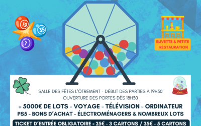 ÉVÈNEMENT | LOTO DU FOOTBALL CLUB LÉMAN PRESQU&rsquo;ÎLE