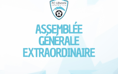 CLUB | ASSEMBLÉE GÉNÉRALE EXTRAORDINAIRE