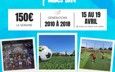 MANIFESTATION | STAGE FOOTBALL VACANCES PÂQUES 2024