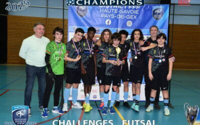 ⚽️ FUTSAL | CHALLENGE FUTSAL U15 GROUPEMENT DOUVAINE LÉMAN