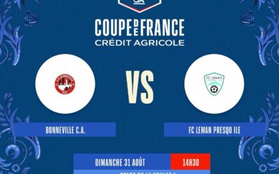 📅 AGENDA | 2ÈME TOUR DE LA COUPE DE FRANCE DE FOOTBALL